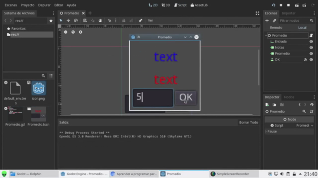 Godot 3 & 4: Aprende Programación de Juegos - Screenshot_01