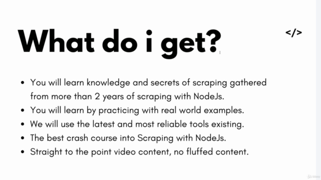 Learn Web Scraping with NodeJs - The Crash Course - Screenshot_02