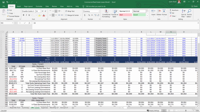 The Commercial Real Estate Lease Modeling Master Class – Screenshot 3