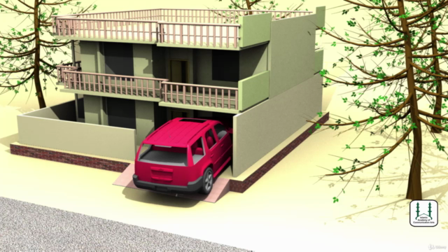 Architectural modeling in 3Dsmax for Beginners – Screenshot 1