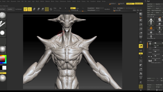 3D Game Character Creature - Full Complete Pipeline - Screenshot_03