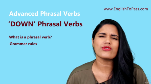 Advanced English Vocabulary: Advanced 'DOWN' Phrasal Verbs – Screenshot 3