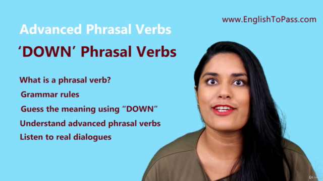 Advanced English Vocabulary: Advanced 'DOWN' Phrasal Verbs – Screenshot 4