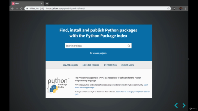 Python Package Development – Screenshot 1
