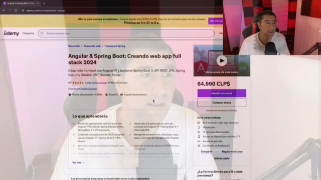 Angular & Spring Boot: Creando Webapp Full Stack – Screenshot 3
