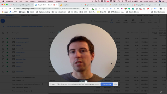 Formation Google Ads / AdWords: de débutant à confirmé – Screenshot 3