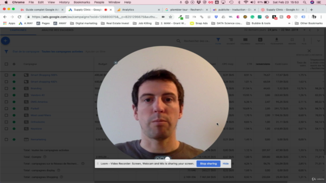 Formation Google Ads / AdWords: de débutant à confirmé – Screenshot 4