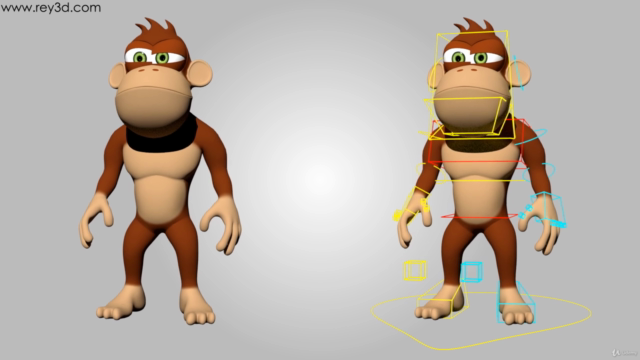 Modelado, Texturizado y Rigging de un personaje en Maya 2018 – Screenshot 4
