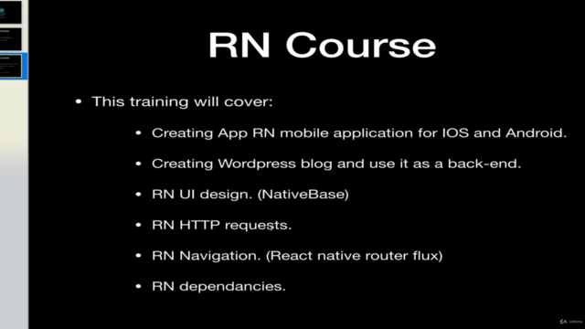 Learn How To Create React Native Application & WordPress Api – Screenshot 4