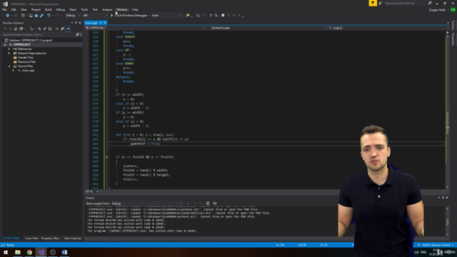 Learn C++ By Making Games In One Hour! – Screenshot 1