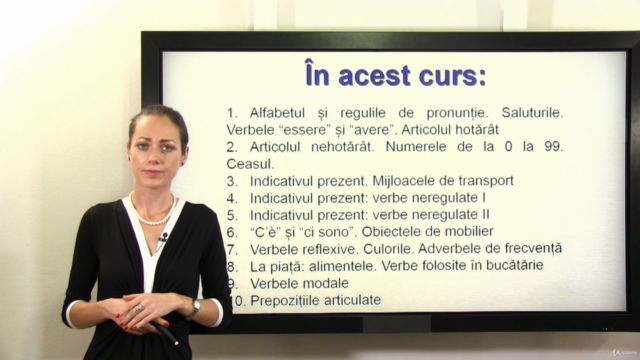 Curs de limba italiana pentru incepatori – Screenshot 1