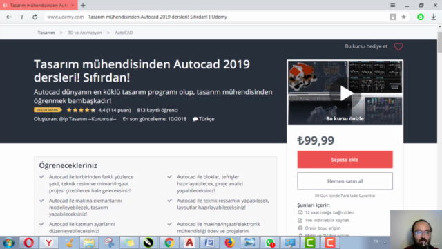 Tasarım mühendisinden Autocad dersleri! | Autocad hapı! – Screenshot 2