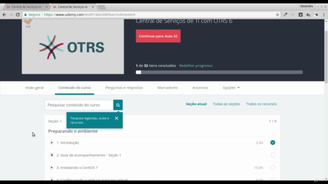 ((OTRS)) Community 6 - Monte uma central de serviços de TI – Screenshot 1