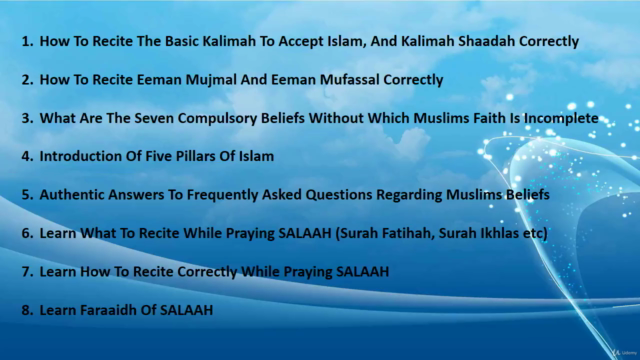 A MUST COURSE For Every Muslim - Learn Basics Of Islam Quran – Screenshot 3