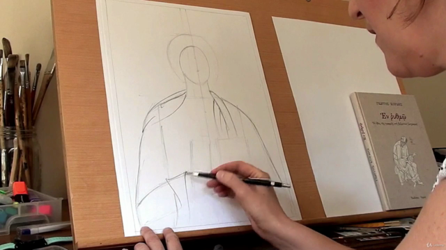 Byzantine Iconography Series 2: Drawing the Half-Figure – Screenshot 3
