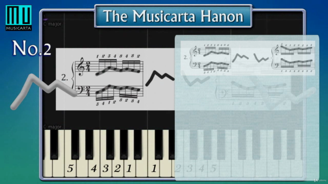 The Musicarta Hanon – Screenshot 1