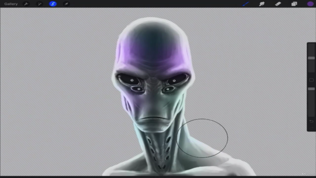 Digital Painting Series: Ominous Alien and Tribal Dino – Screenshot 3