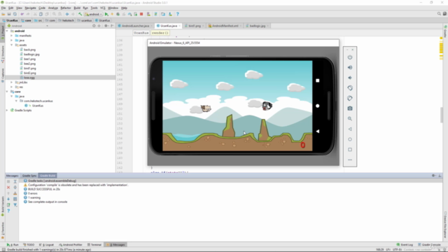libgdx ve java ile Flappy Bird benzeri oyun programlama – Screenshot 2