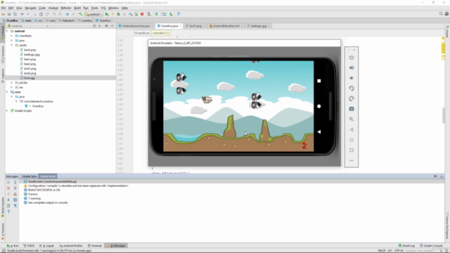 libgdx ve java ile Flappy Bird benzeri oyun programlama – Screenshot 3