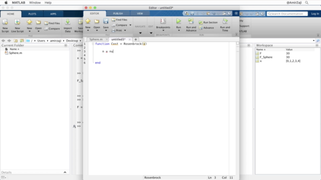 Optimization algorithm using matlab – Screenshot 3