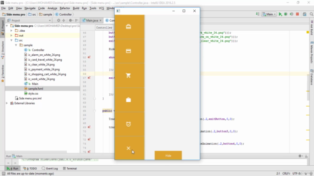 Create Advanced & Modern User Interface In JavaFX – Screenshot 1