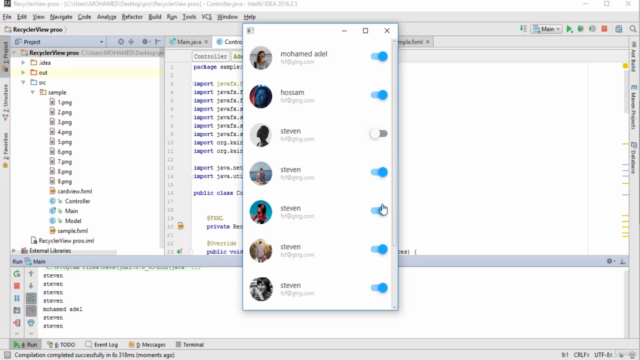 Create Advanced & Modern User Interface In JavaFX – Screenshot 2