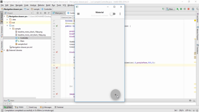 Create Advanced & Modern User Interface In JavaFX – Screenshot 3
