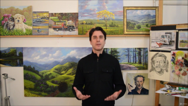APRENDA TÉCNICAS DE PINTURA ARTÍSTICA COM MARCIO PETRONI – Screenshot 1