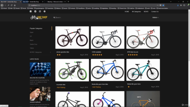 Bike Shop Php Shop Script Laravel Voyager admin – Screenshot 3