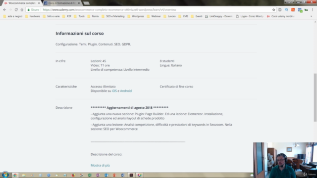 Corso Woocommerce. Crea E-commerce ottimizzati con Wordpress – Screenshot 2