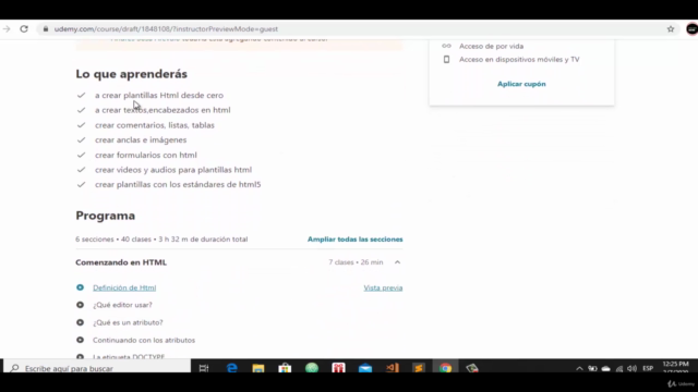 Maestro del HTML y HTML5: Fundamentos para crear sitios web – Screenshot 3