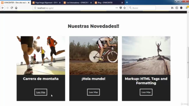 Crea themes WordPress premium con Bootstrap 4 y Underscores – Screenshot 1
