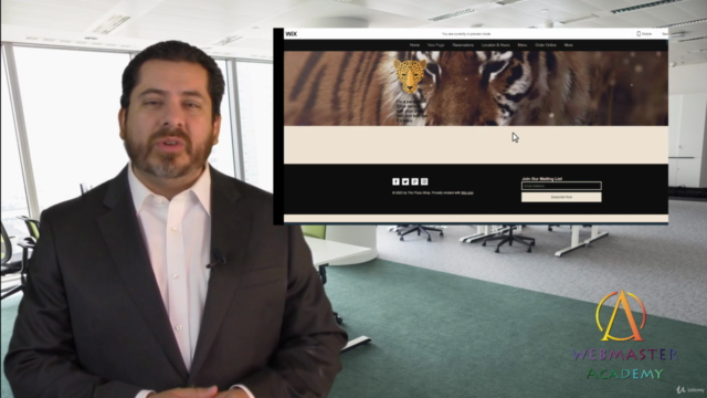 Wix Web Design 2025: Level 2: Intermediate*Certified Trainer – Screenshot 3