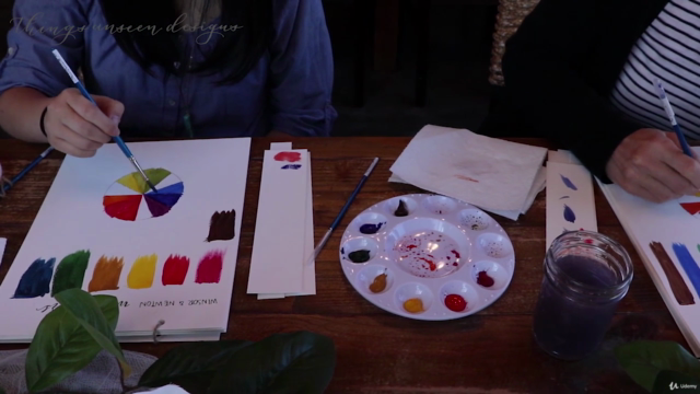 Watercolor Botanical Painting: Peony – Screenshot 1