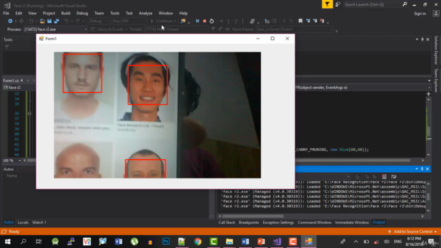 Master Facial Recognition C# - EmguCV Face Recognition - Screenshot_02