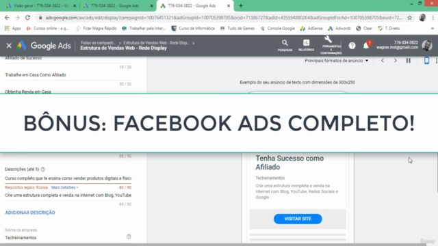 Google Ads e Facebook Ads - Marketing Digital Completo – Screenshot 4