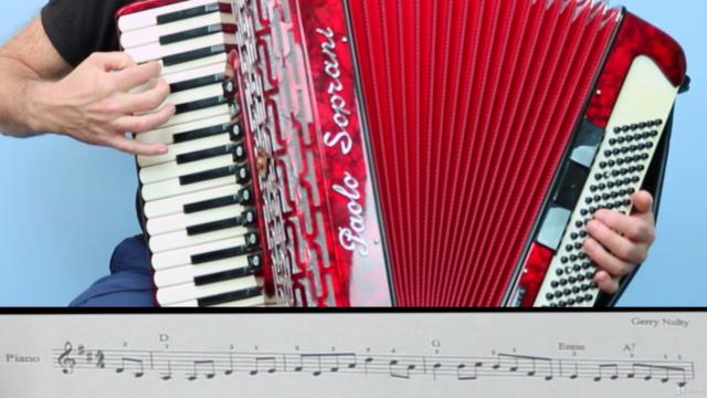 Learn To Play A Celtic Irish Reel On The Piano Accordion – Screenshot 2