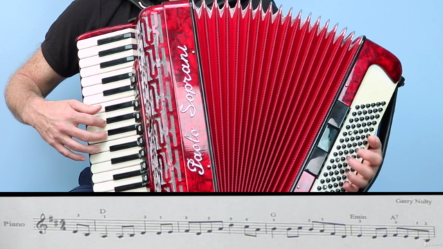Learn To Play A Celtic Irish Reel On The Piano Accordion – Screenshot 3
