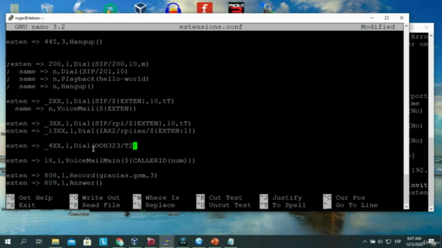 Asterisk Nativo, Configura tu central Telefónica desde cero. – Screenshot 2