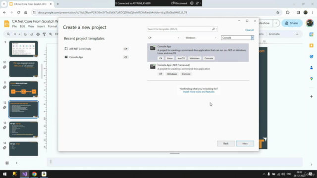 Learn C#.Net Core With Real World Examples – Screenshot 1