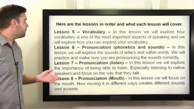 Learn English Language: English Pronunciation Masterclass – Screenshot 2