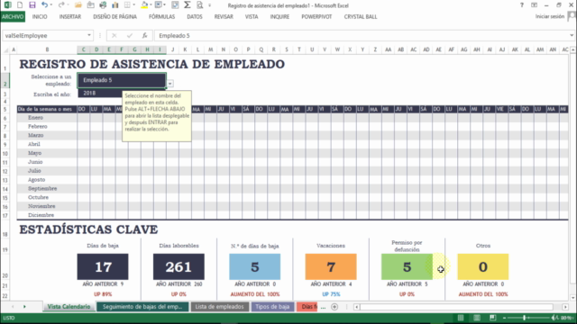 Gráficos Inteligentes con Excel Avanzado – Screenshot 3