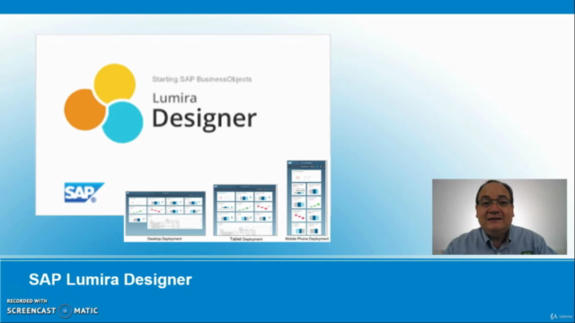 SAP Lumira Designer crea tableros analíticos profesionales – Screenshot 2