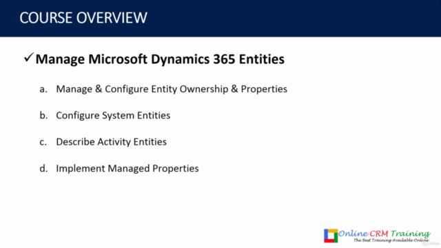 Master Dynamics 365 Tables, Relationships, And Columns. – Screenshot 1
