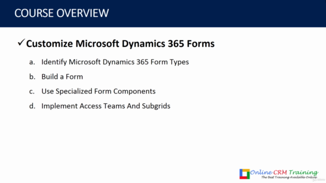 Master Dynamics 365 Solutions, Forms, Views & Visualizations – Screenshot 2