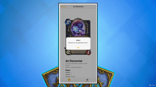 Ionic 4 Crash Course with Heartstone API & Angular – Screenshot 3