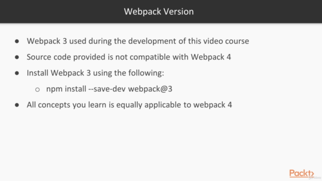 Complete Guide to Webpack for React Development: 3-in-1 – Screenshot 4