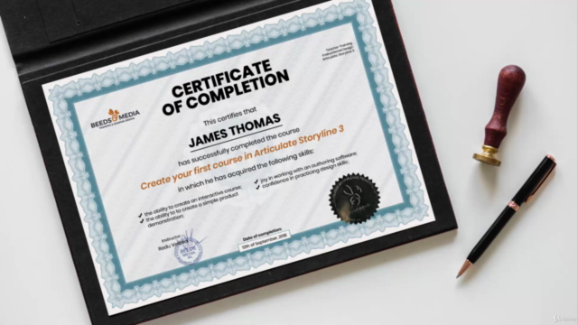 Create your first course in Articulate Storyline 3 – Screenshot 4