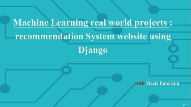 Machine Learning Projects: Recommendation system website – Screenshot 1