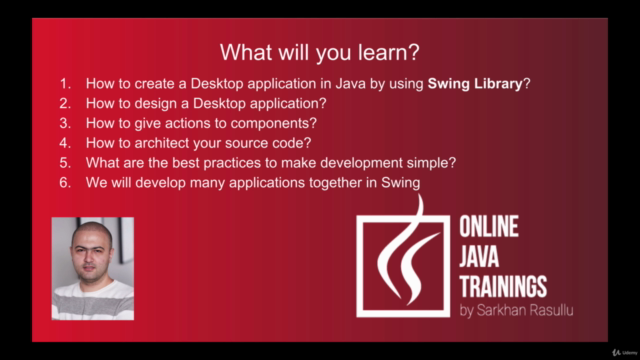 Java Swing (GUI) Programming:Learn by Practicing from Zero – Screenshot 1